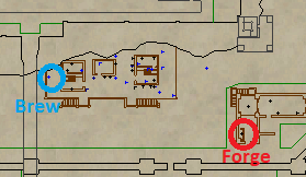 Tanaan Brewing Barrel and Forge Map Locations